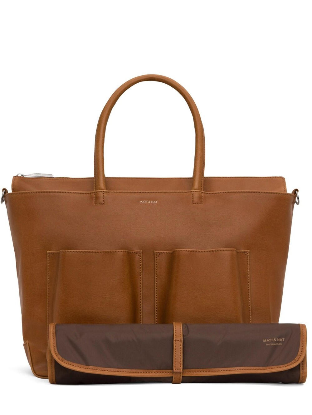 Burgundy Matt And Nat Raylan Diaper Bag